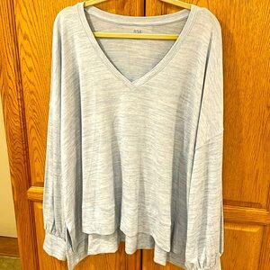 A.N.A. Long sleeved lightweight sweater, 3X NWT
